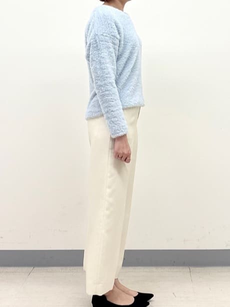 まいこさんの「INDIVI｜【洗える】エアリーシャギートップス」を使ったコーディネート