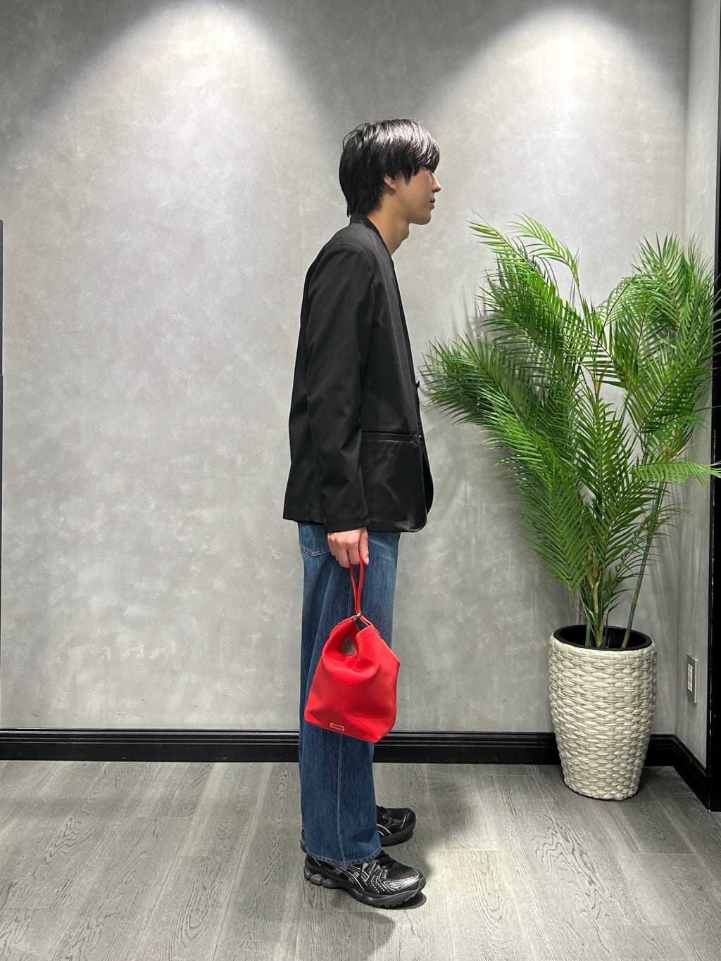 ruiさんの「TAKEO KIKUCHI｜【ON／OFF兼用】CARREMANファブリック ノーカラージャケット」を使ったコーディネート