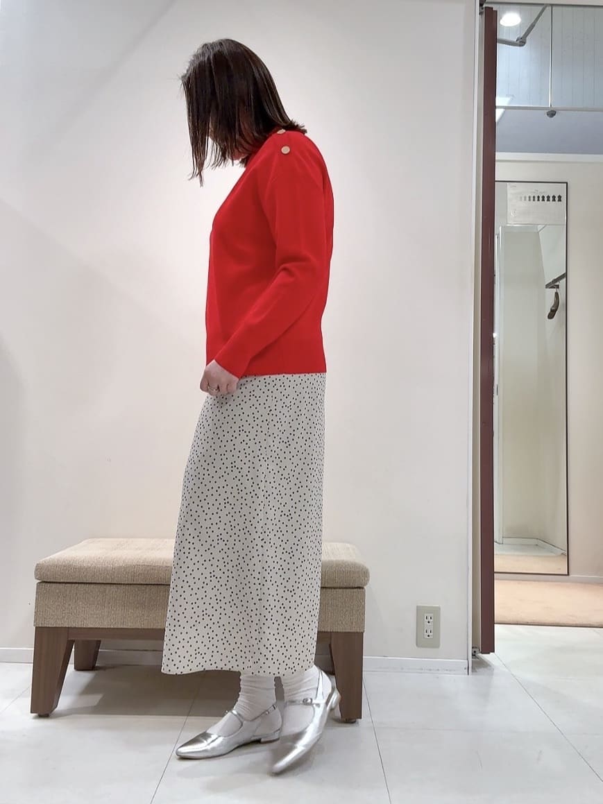 YUIさんの「UNTITLED｜【洗える】ミラノリブニット」を使ったコーディネート