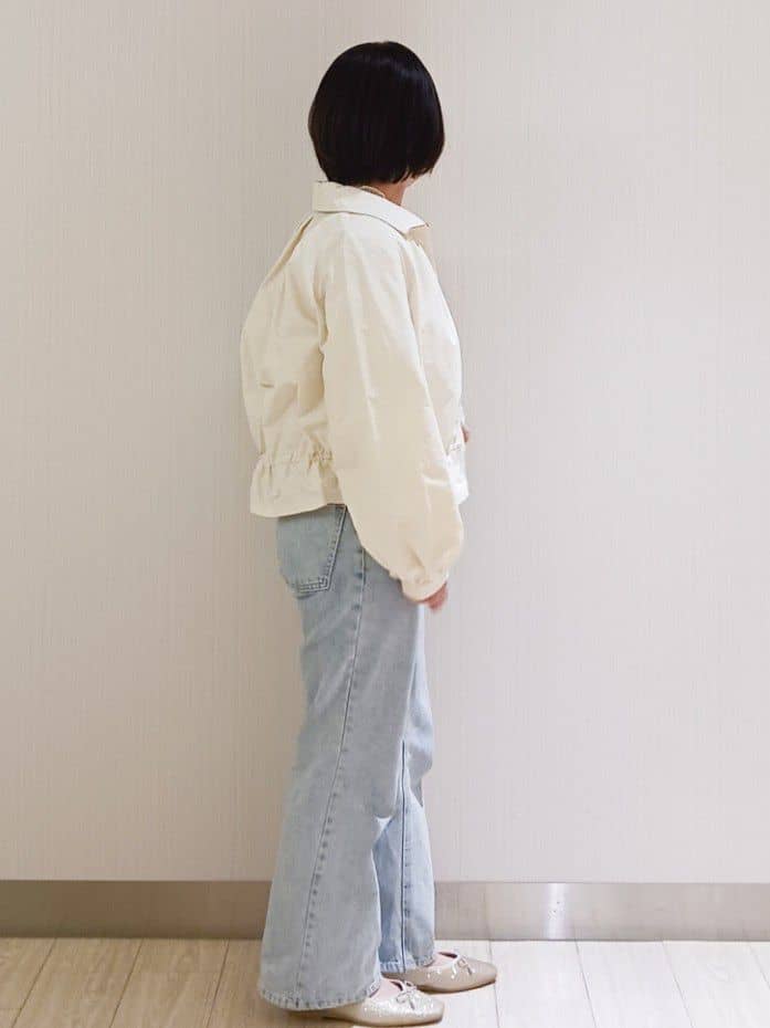KaHoさんの「index｜スタンドカラーペプラムブルゾン【洗濯機OK】」を使ったコーディネート