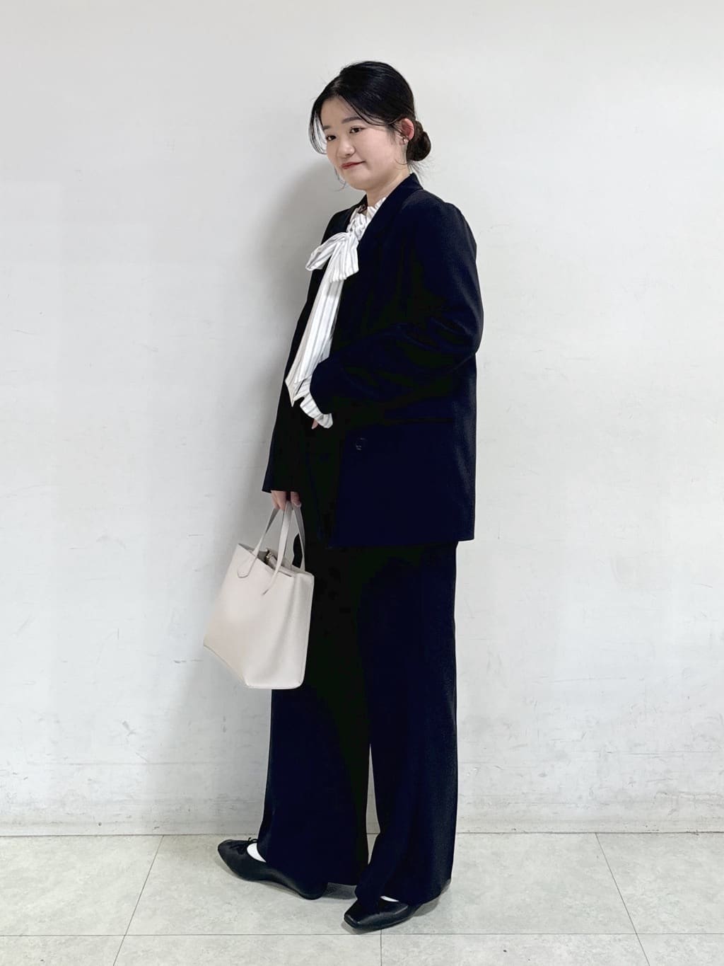 Harunaさんの「Dessin｜【入卒/セレモニー/お仕事/セットアップ可能】ダブルジャケット」を使ったコーディネート
