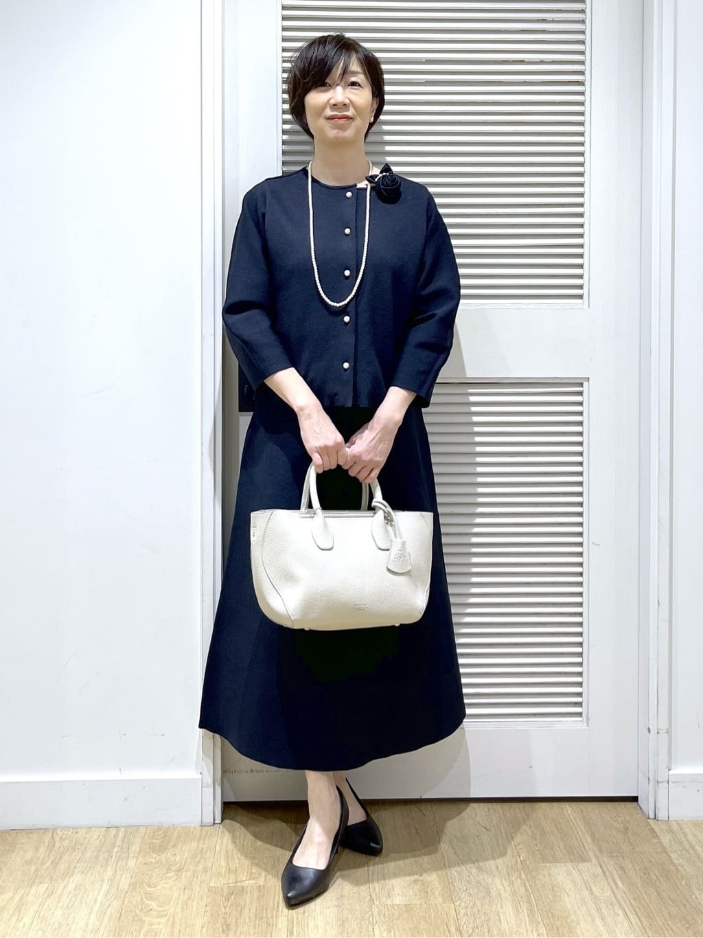 Miyazakiさんの「Dessin｜【入卒/セレモニー/単品使い2WAY可能】ニットセットアップ」を使ったコーディネート