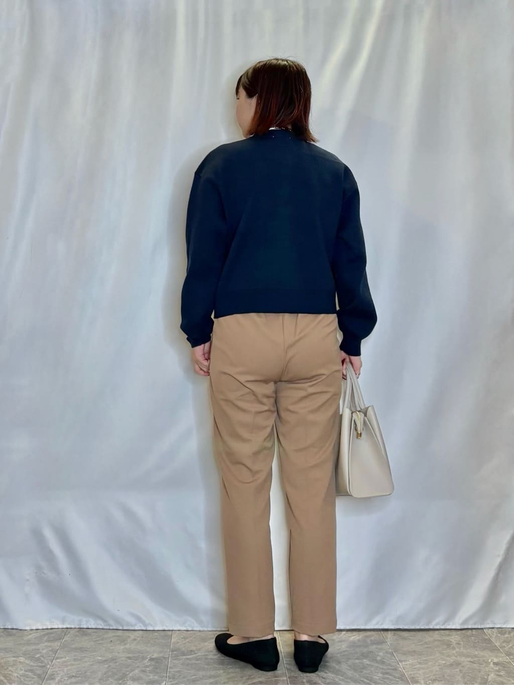 ネリさんの「SHOO･LA･RUE｜【洗濯機可/S-LL】1枚でも羽織りでも 華やか上品カーデ」を使ったコーディネート