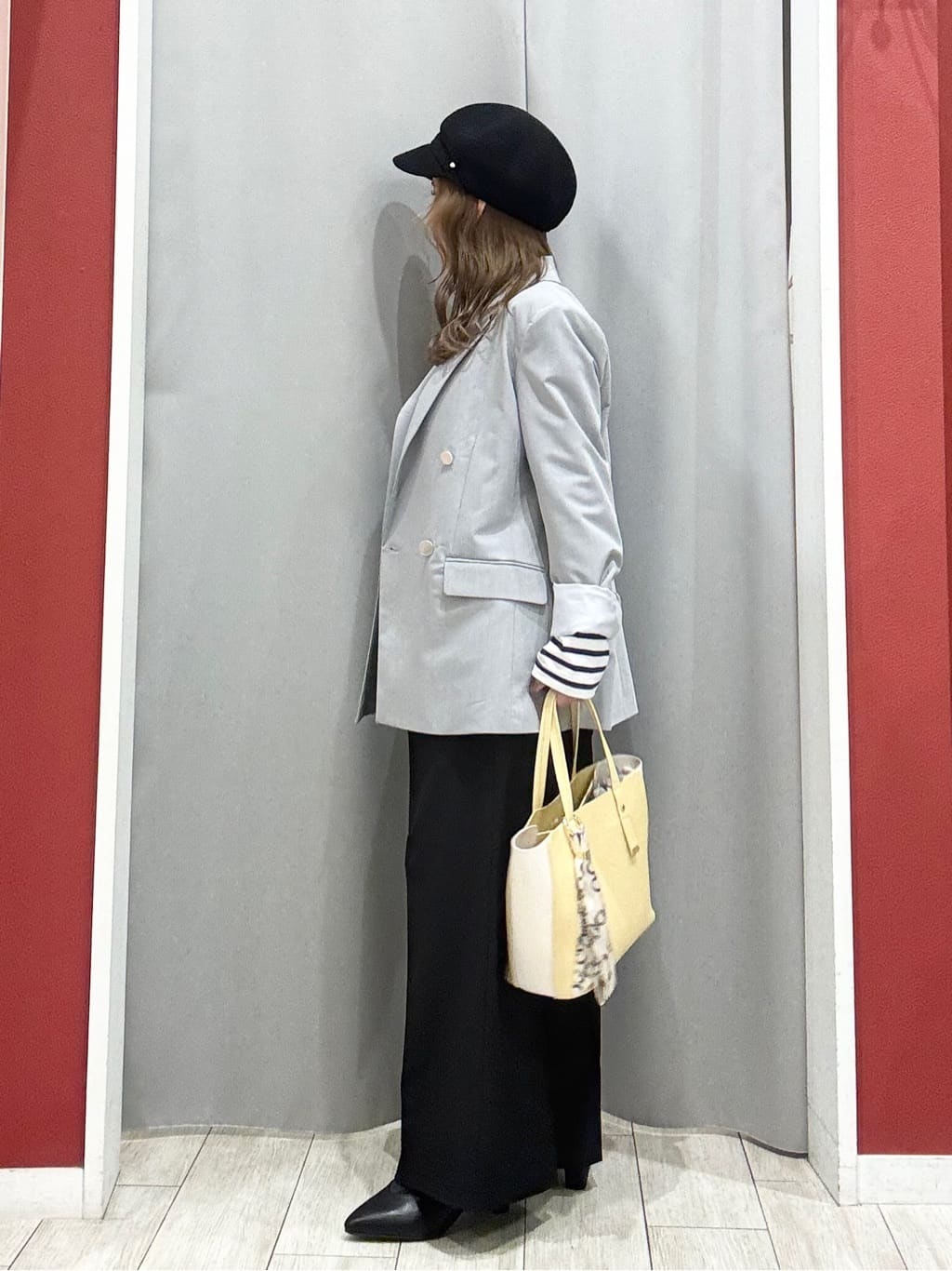 shioさんの「SHOO･LA･RUE｜【軽量/2WAY】コーデのアクセントになる　配色トートバッグ」を使ったコーディネート