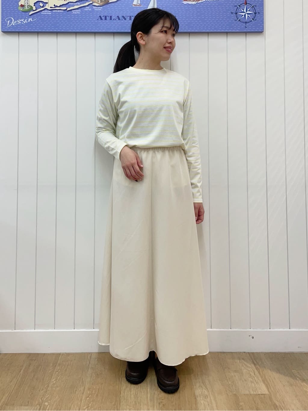 Mayaさんの「Dessin｜【ユニセックス/洗える】10OZデニムシャツ」を使ったコーディネート
