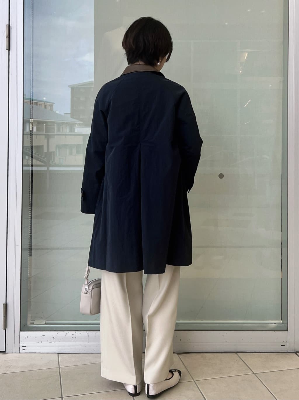 yo-koさんの「OPAQUE.CLIP｜撥水ステンカラーコート【洗える】」を使ったコーディネート