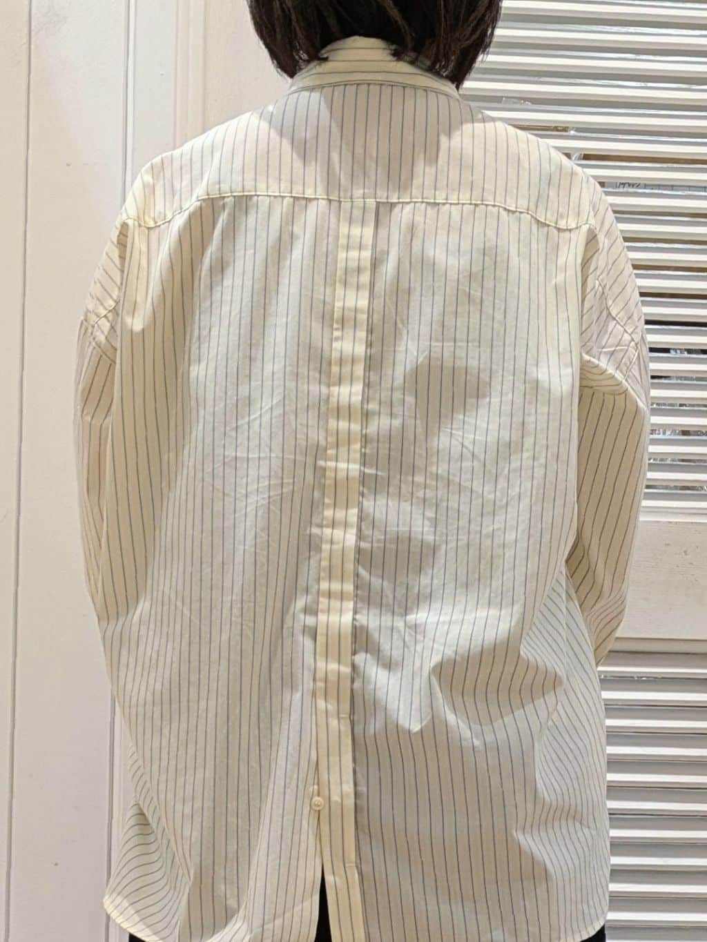 Asaさんの「Dessin｜【洗える】バックボタンオーバーシャツ」を使ったコーディネート
