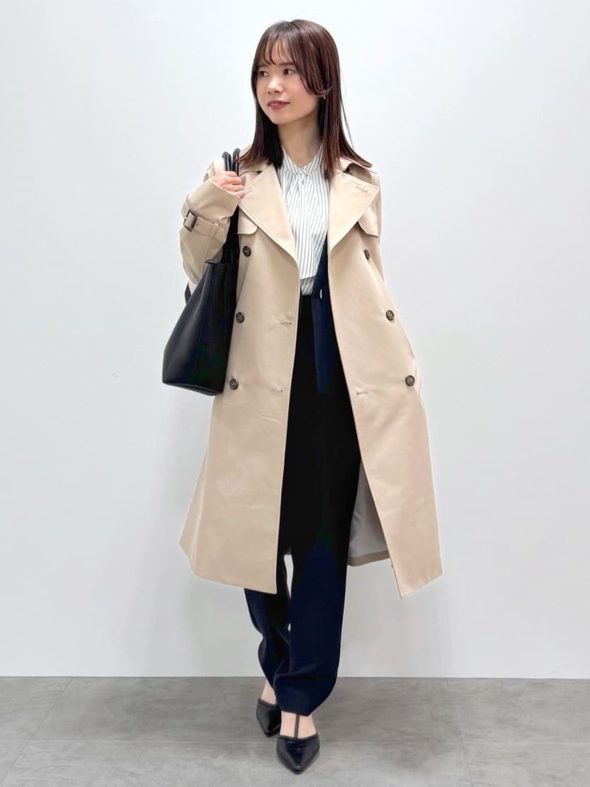 kozuさんの「index｜ストレッチノーカラージャケット／セットアップ対応【洗濯機OK／防シワ／イージーアイロン】」を使ったコーディネート