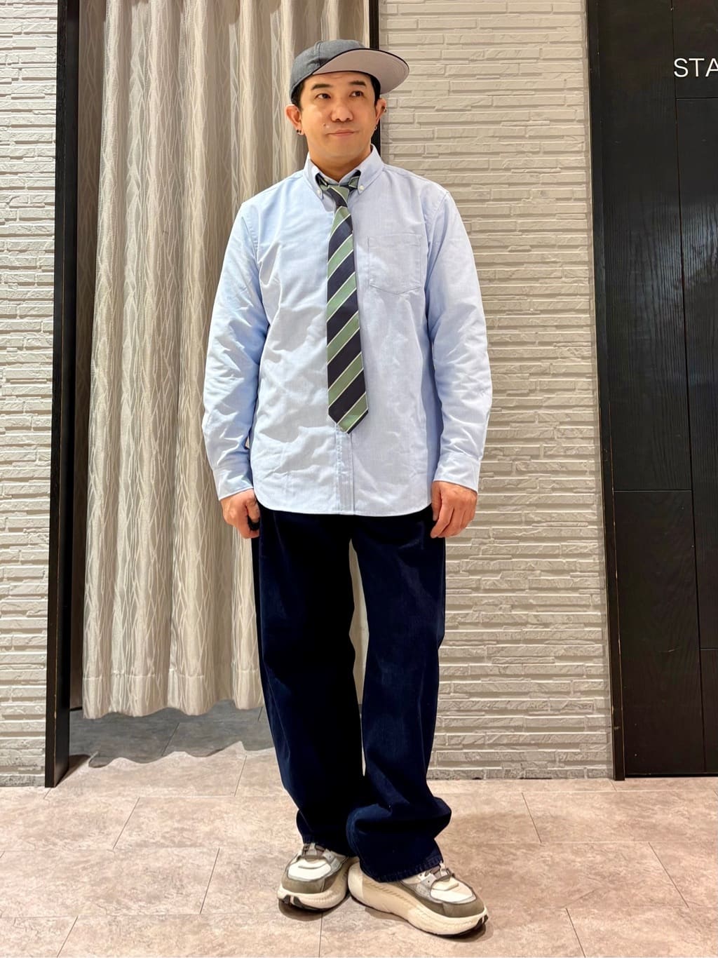 Pーyamaさんの「THE SHOP TK｜【大人にも取り入れやすい】デニムジャケット セットアップ可/洗濯機OK」を使ったコーディネート