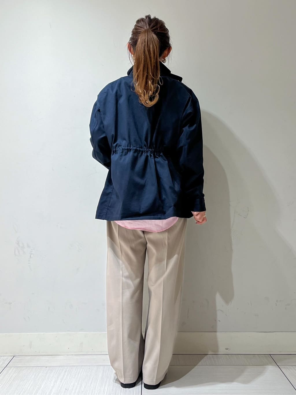 じゅんさんの「DRESSTERIOR｜【ウォッシャブル】コンパクトコットンミリタリーブルゾン」を使ったコーディネート