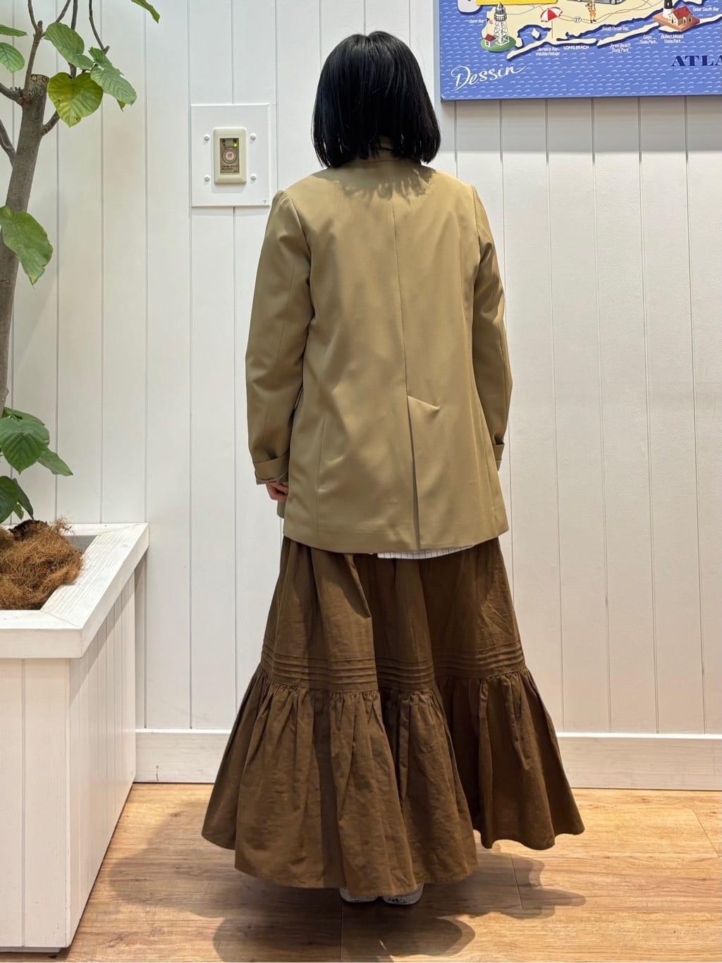 OKADAさんの「Dessin｜【入卒/セレモニー/お仕事/セットアップ可能】ダブルジャケット」を使ったコーディネート