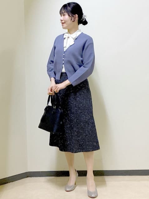  beni_gingerさんの「Reflect｜【レイヤードに◎】ボウタイブラウス」を使ったコーディネート