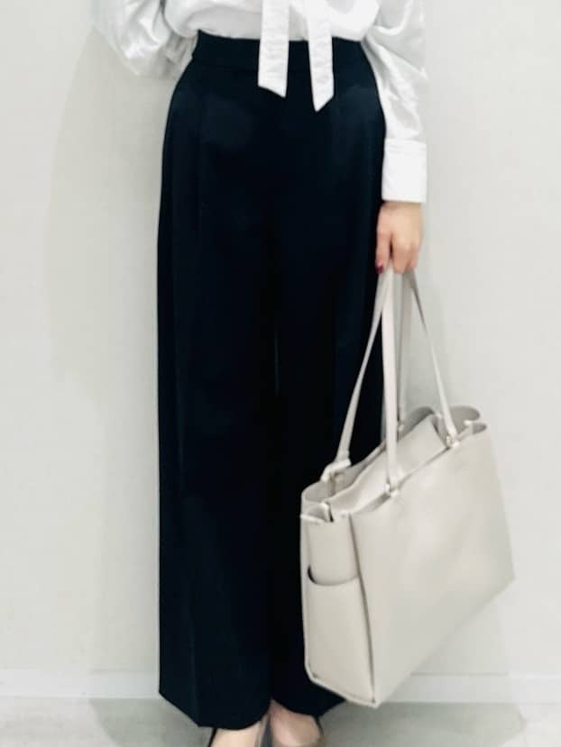 Miwaさんの「UNTITLED｜◆【洗える/ストレッチ性】ダブルブレストジャケット」を使ったコーディネート
