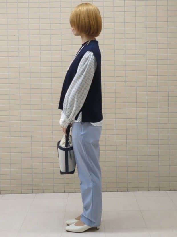 ひまりさんの「Reflect｜【フォーマル／入卒／長さ調節可】淡水パールロングネックレス」を使ったコーディネート