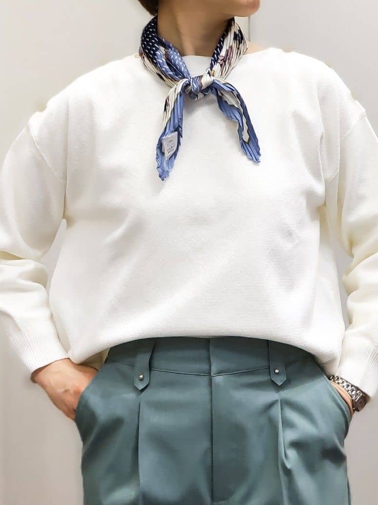 やまちゃんさんの「grove｜しなやかな着心地で動きやすい、ダンボールジャージノーカラーコート」を使ったコーディネート