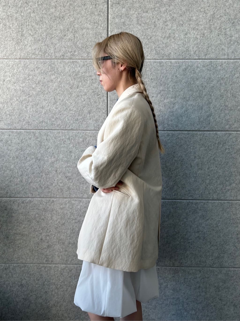 honoka Aさんの「CODE A｜arc tailored jacket」を使ったコーディネート