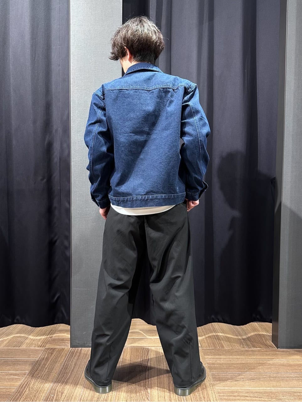 tomoyaさんの「THE SHOP TK｜【大人にも取り入れやすい】デニムジャケット セットアップ可/洗濯機OK」を使ったコーディネート