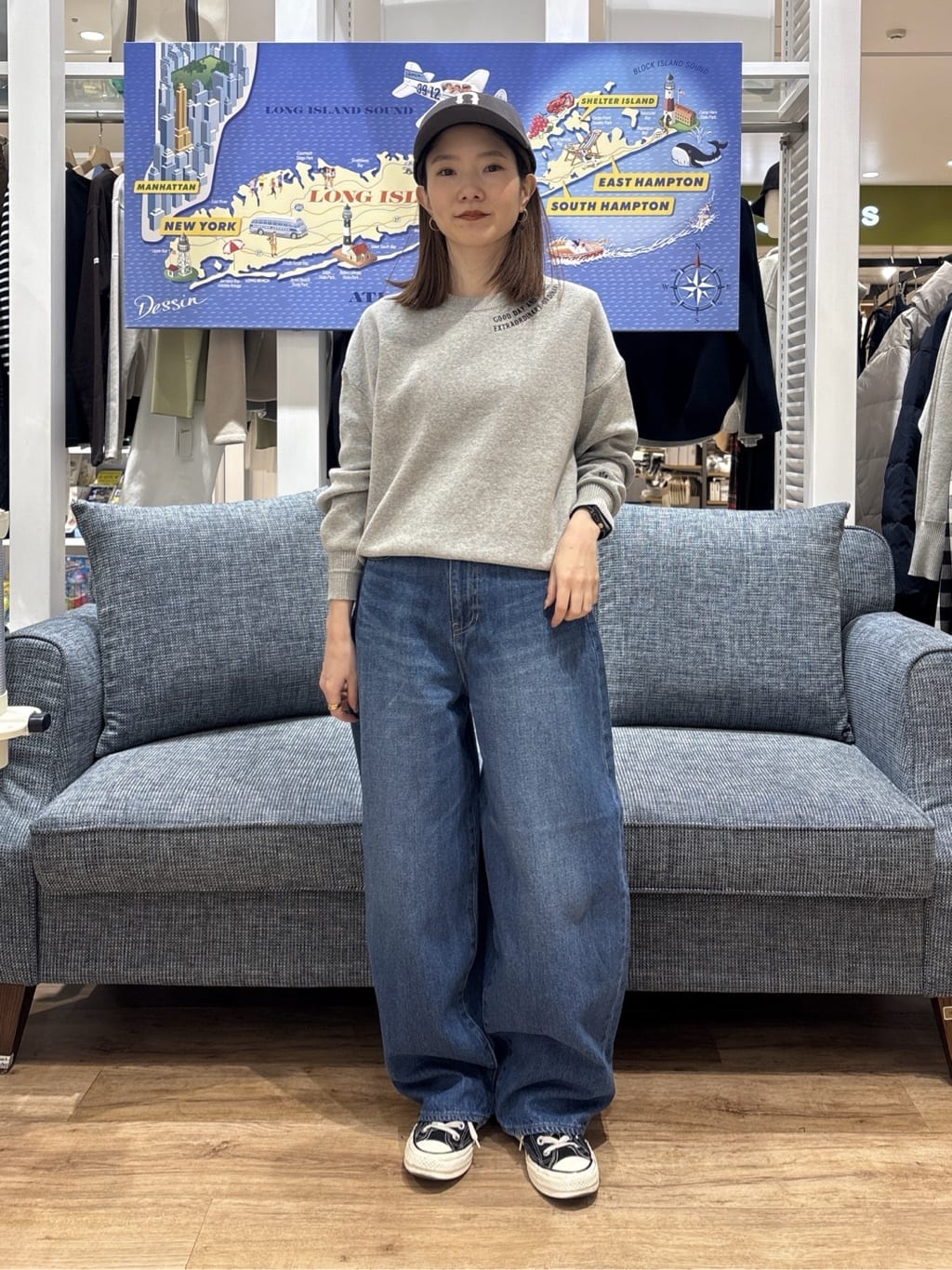 risaさんの「Dessin｜【ユニセックス/洗える】ロゴ刺繍入りコットンジャカード」を使ったコーディネート