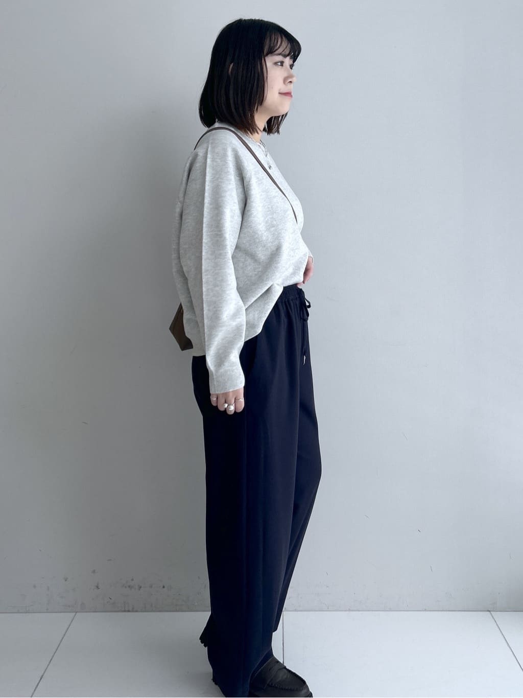 Hirokaさんの「Dessin｜【洗える】ストレッチツイルワイドパンツ」を使ったコーディネート