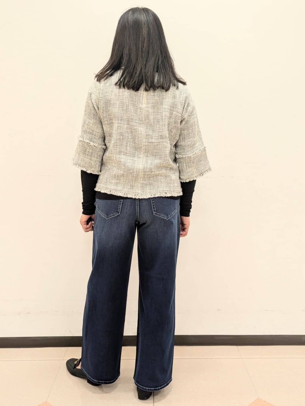ともさんの「UNTITLED｜◆【洗える】ツイードドルマンブラウス」を使ったコーディネート