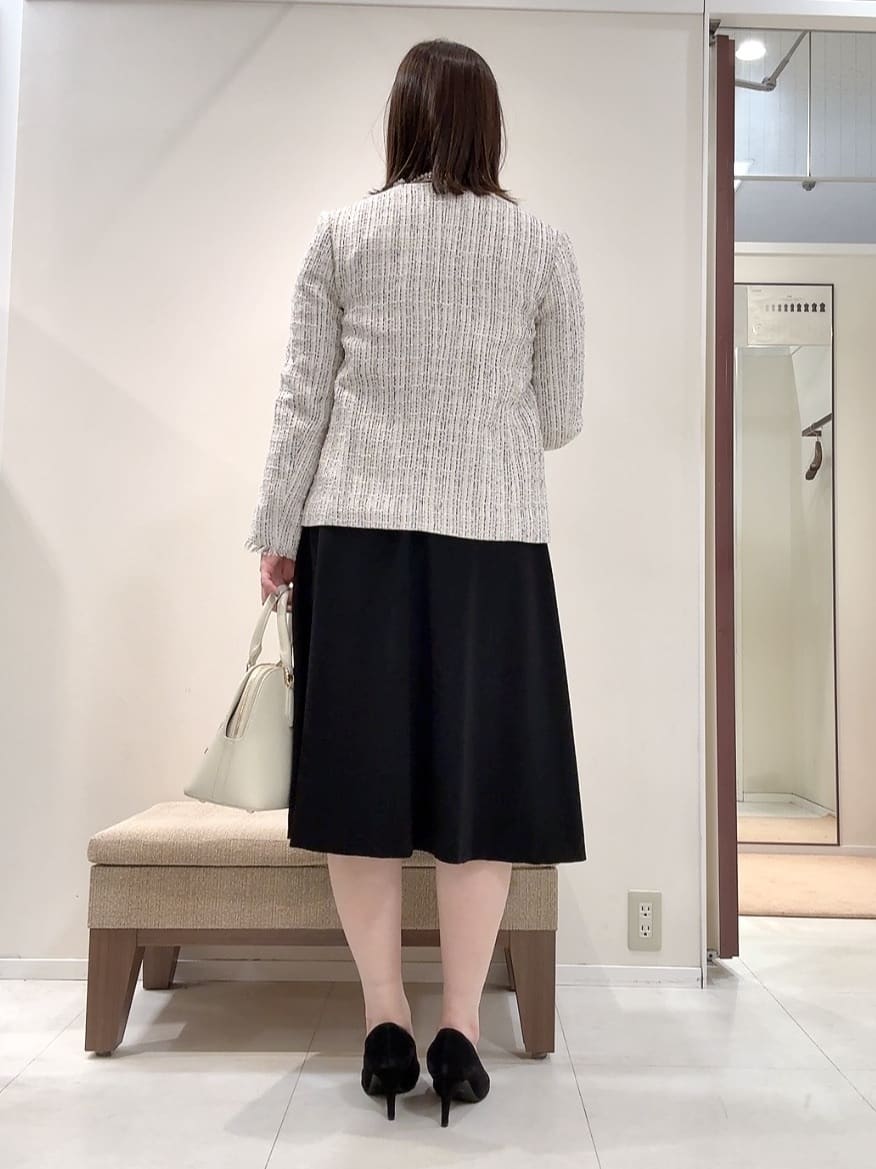 YUIさんの「UNTITLED｜【仕事着/スーツ】ファンシーツイード ジャケット」を使ったコーディネート