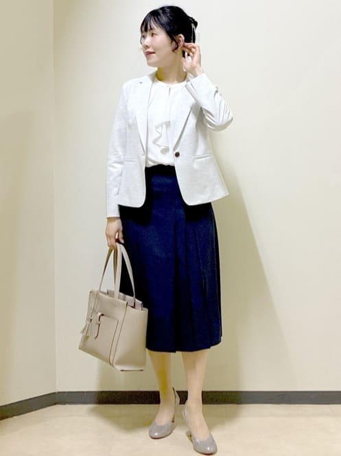  beni_gingerさんの「Reflect｜【SS-4Lサイズ／UVカット／接触冷感】匠ジャケット／ベーシックテーラード」を使ったコーディネート