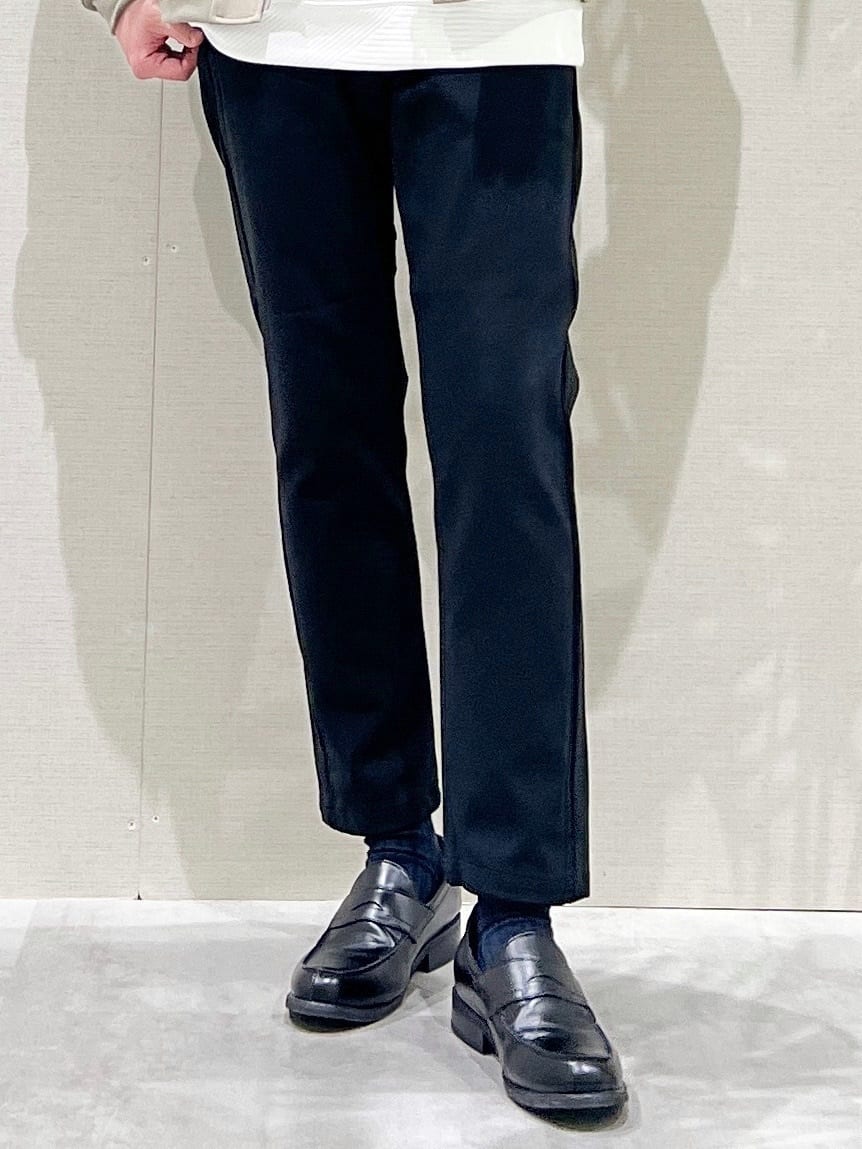 SHI-MAさんの「THE SHOP TK｜FLEX LINE ストレッチリブブルゾン　ストレッチ/防シワ/マシンウォッシャブル/セットアップ可」を使ったコーディネート