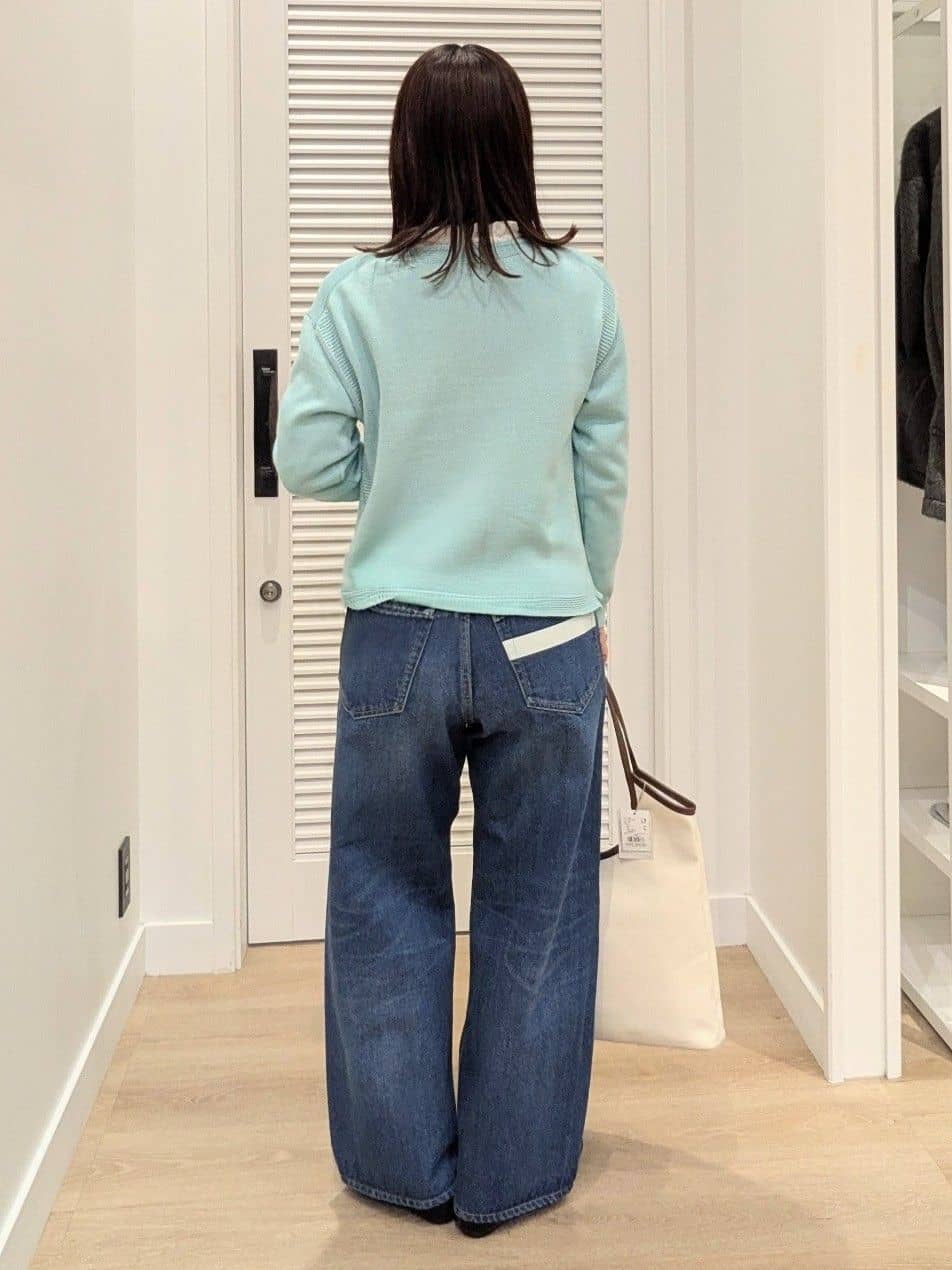 enさんの「Dessin｜【ユニセックス/洗える】ワイドシルエット12OZデニム」を使ったコーディネート