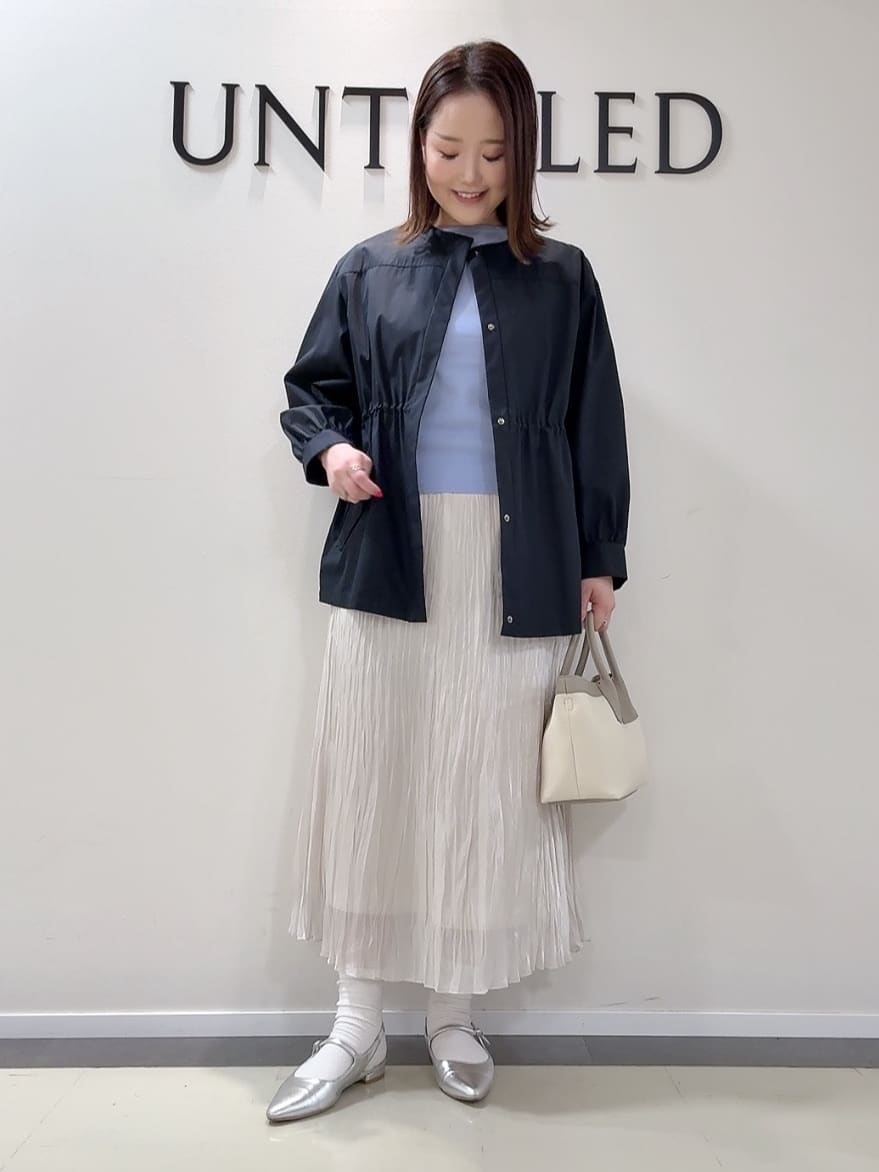YUIさんの「UNTITLED｜◆【はっ水】ライトコットンミリタリーコート」を使ったコーディネート