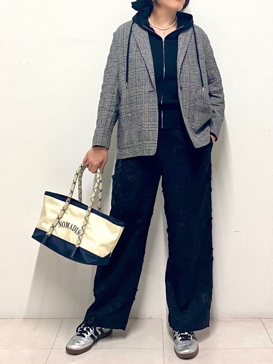 Sawaguchiさんの「DRESSTERIOR｜【春夏/寒暖差対応/ウォッシャブル】ライト裏毛フーディー」を使ったコーディネート