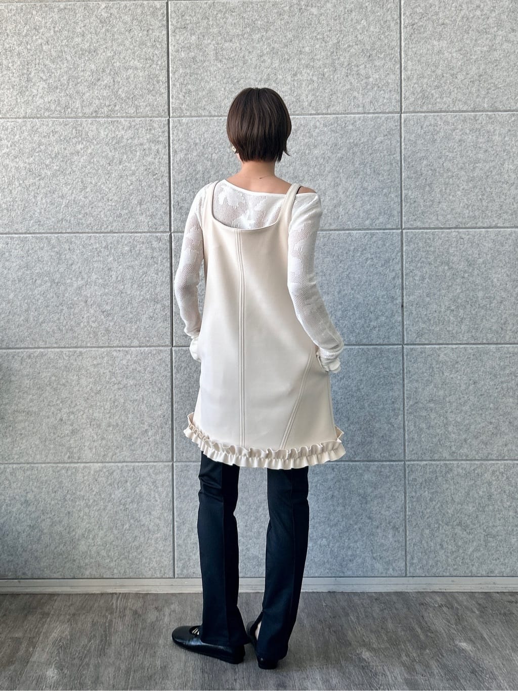 harunaさんの「CODE A｜【Re】zip leggings pants」を使ったコーディネート