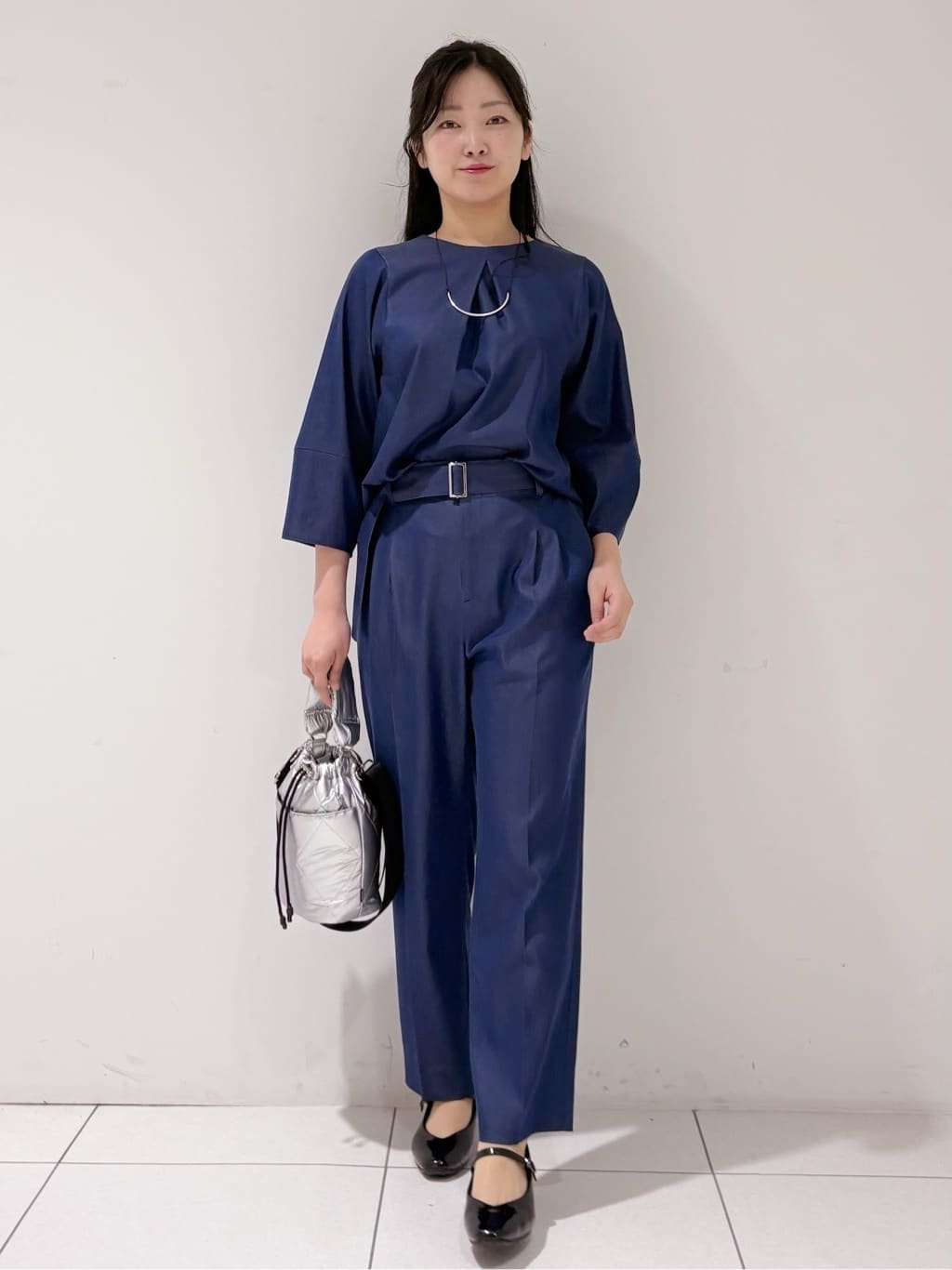 momokoさんの「INDIVI｜【洗える／多機能／SETUP可】着る日傘ダブルジャケット」を使ったコーディネート
