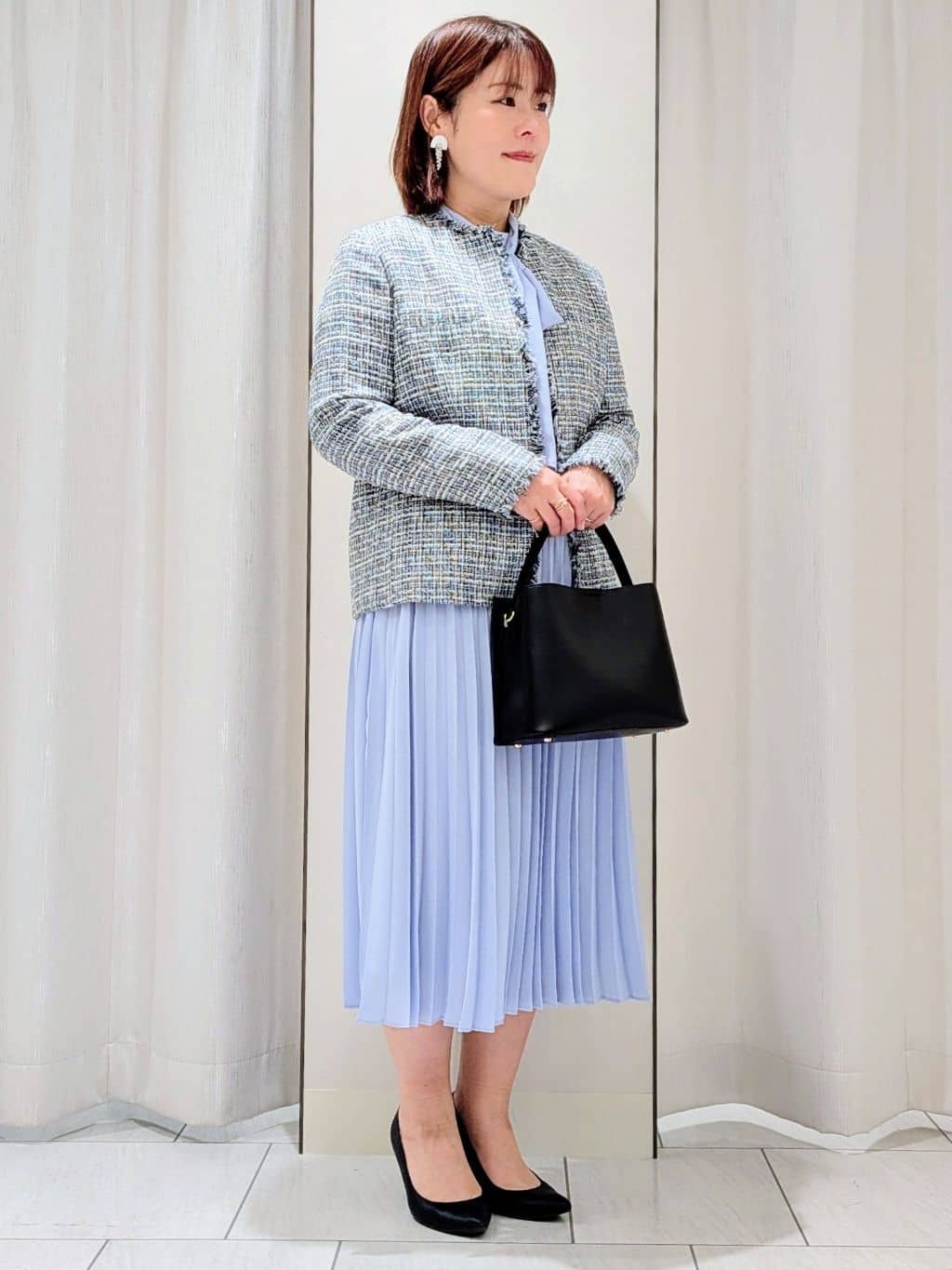 Onumaさんの「UNTITLED｜【仕事着/スーツ】ファンシーツイード ジャケット」を使ったコーディネート
