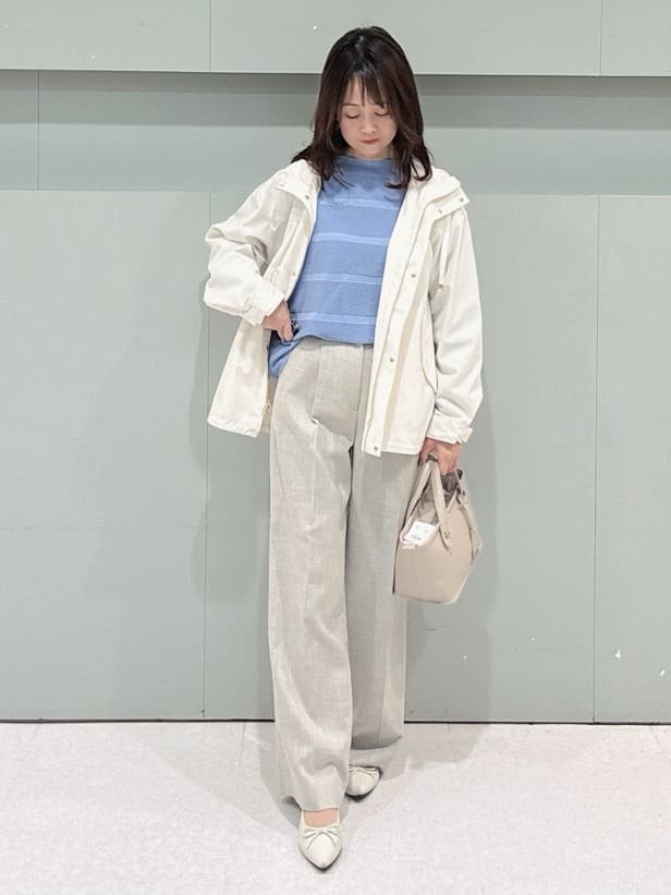 makiさんの「UNTITLED｜◆【ゆったり/洗える】クロップドニットプルオーバー」を使ったコーディネート