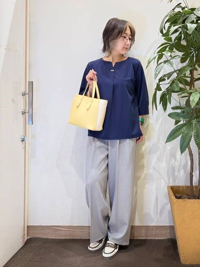 misakiさんの「SHOO･LA･RUE｜メッシュローファー」を使ったコーディネート