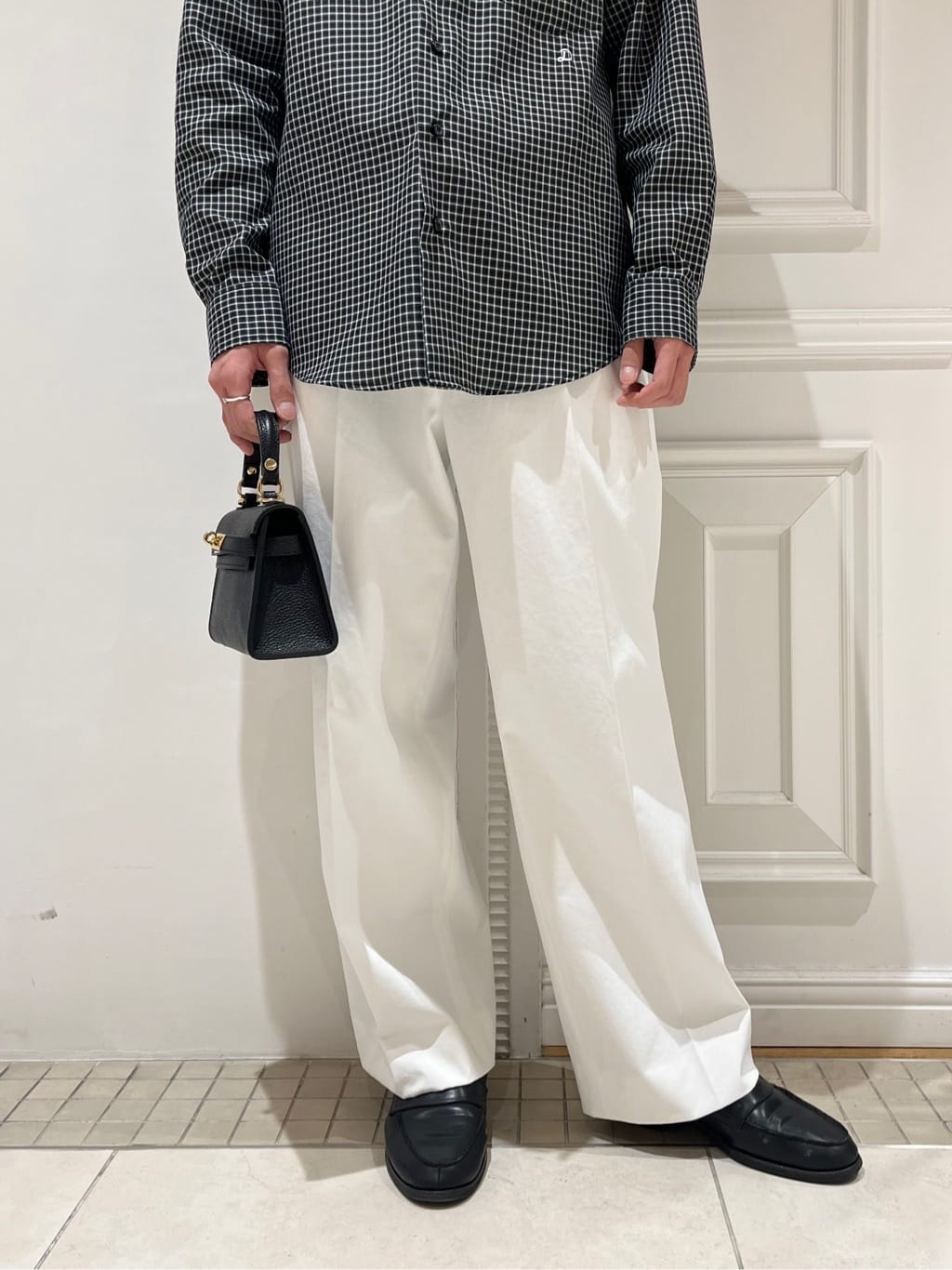 Watanabeさんの「DRESSTERIOR｜ミニチェックシャツ」を使ったコーディネート