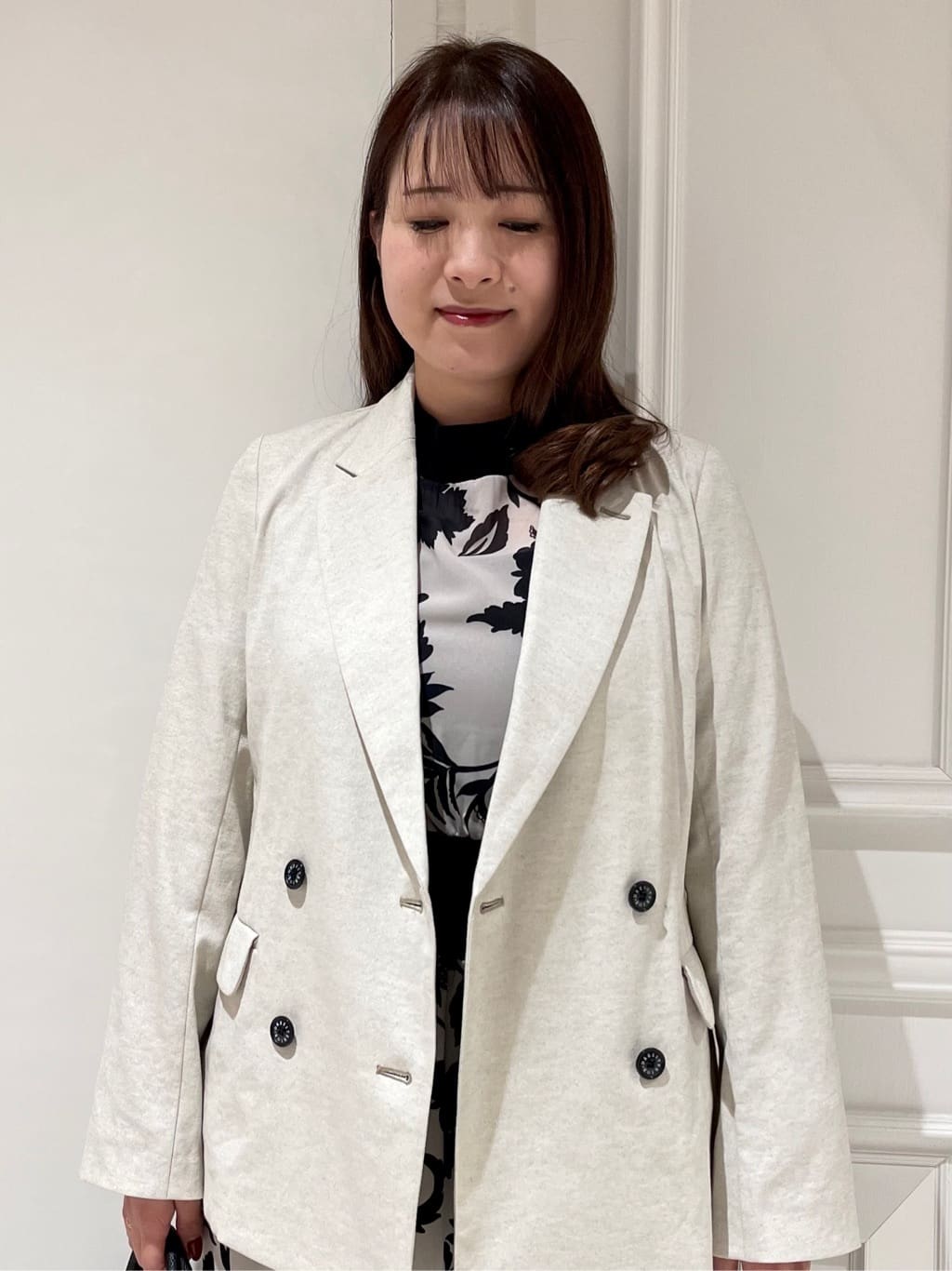 minowaさんの「DRESSTERIOR｜【セットアップ可/吸水速乾/ウォッシャブル】リネンブレンドオックスダブルジャケット」を使ったコーディネート