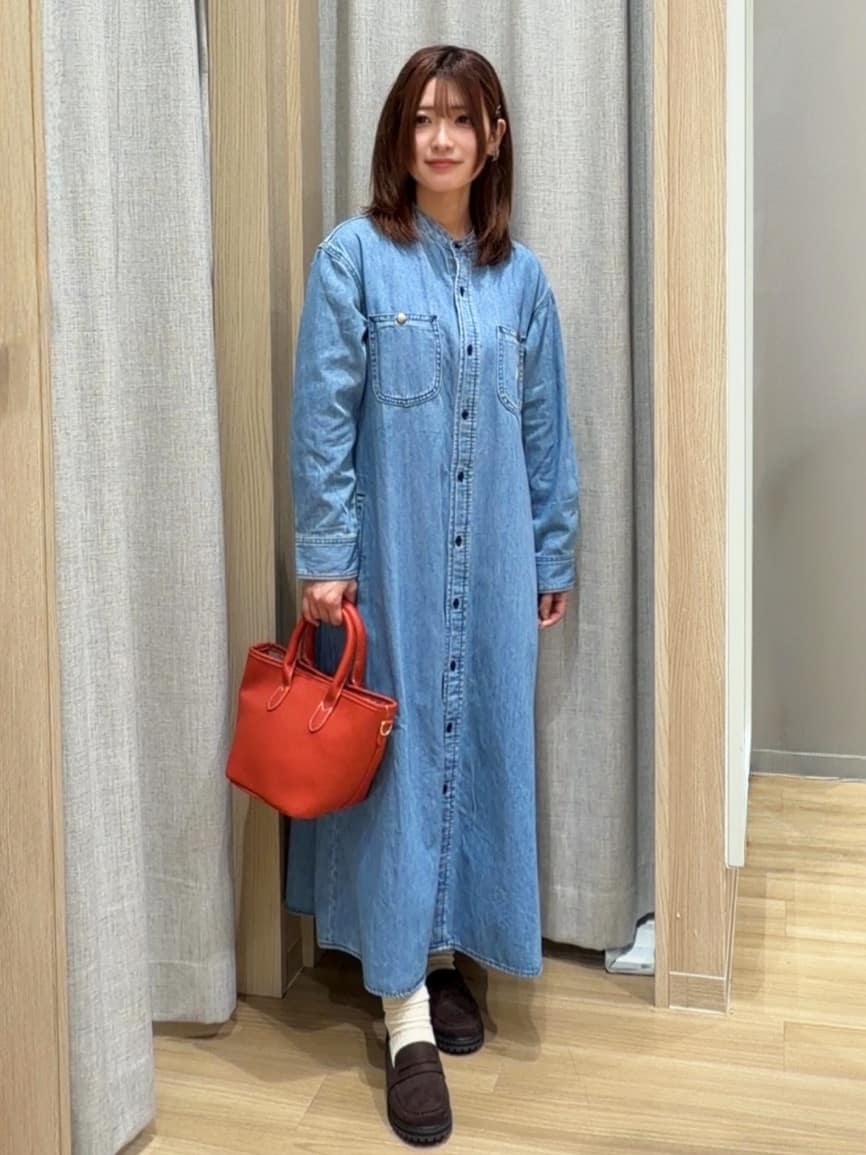 Fumikaさんの「grove｜【Lee&times;grove別注】LOCO FLARE DRESS」を使ったコーディネート