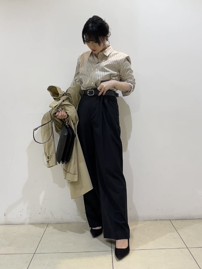 watanabeさんの「UNTITLED｜◆【はっ水/洗える】タスランステンカラーコート」を使ったコーディネート