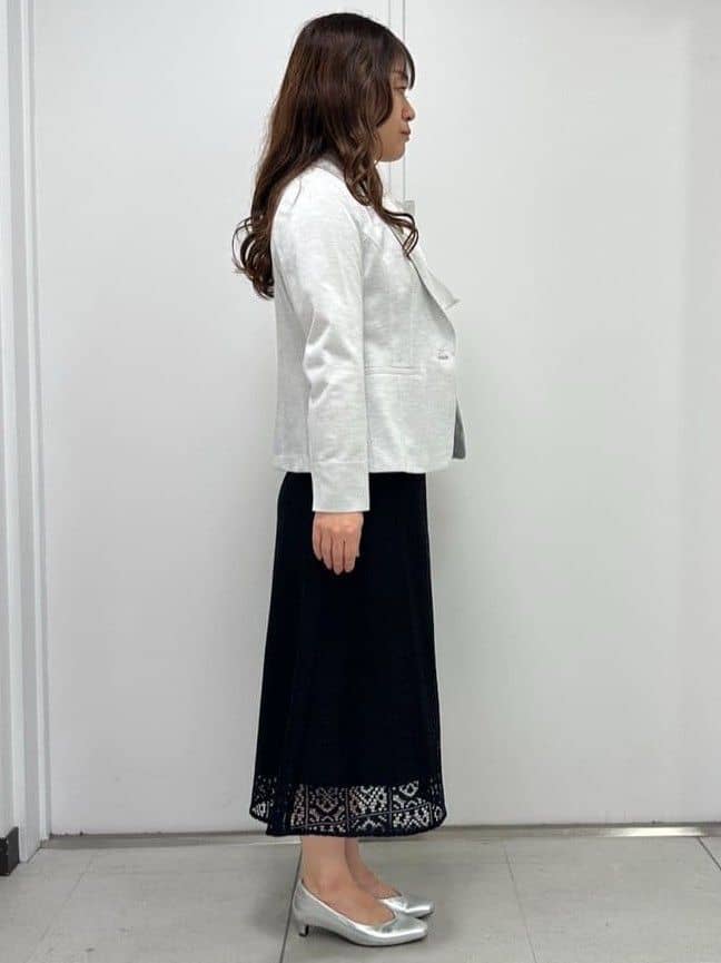 miさんの「Reflect｜【SS-4Lサイズ／UVカット／接触冷感】匠ジャケット／ベーシックテーラード」を使ったコーディネート
