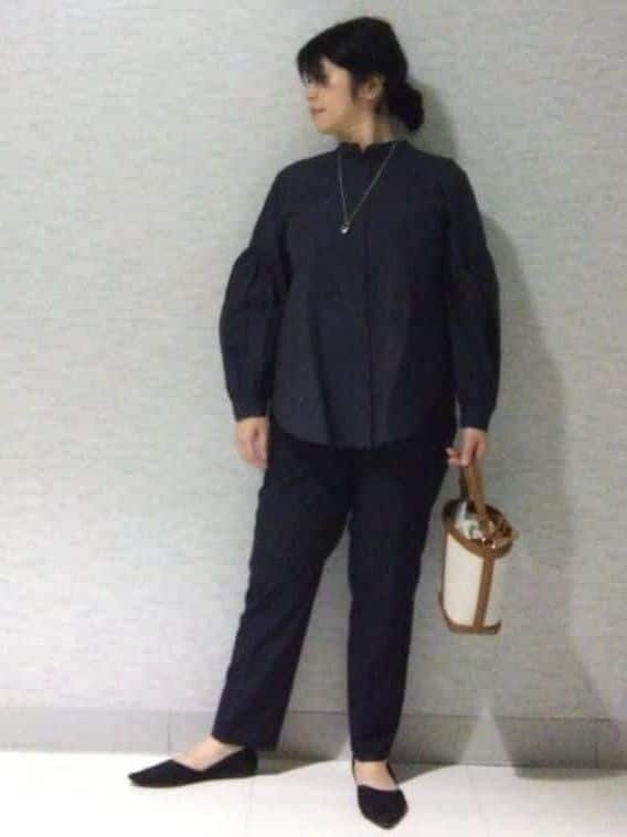sakoさんの「Reflect｜【オン・オフ着回しやすい◎】ダブルブレストジャケット」を使ったコーディネート