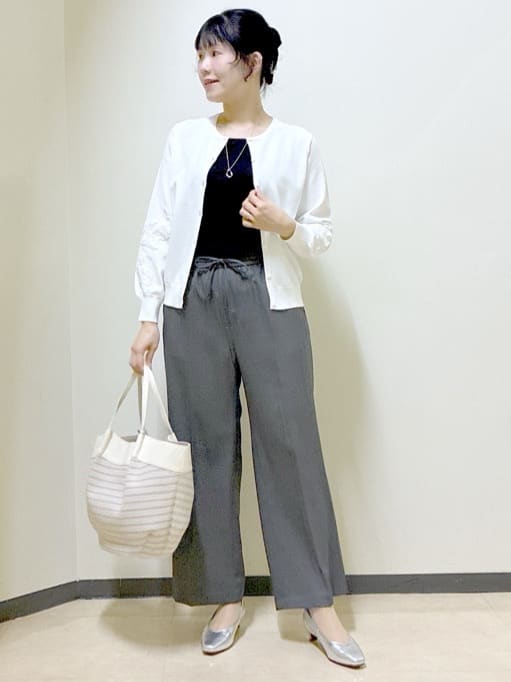  beni_gingerさんの「Reflect｜レースデザインスリーブカーディガン」を使ったコーディネート