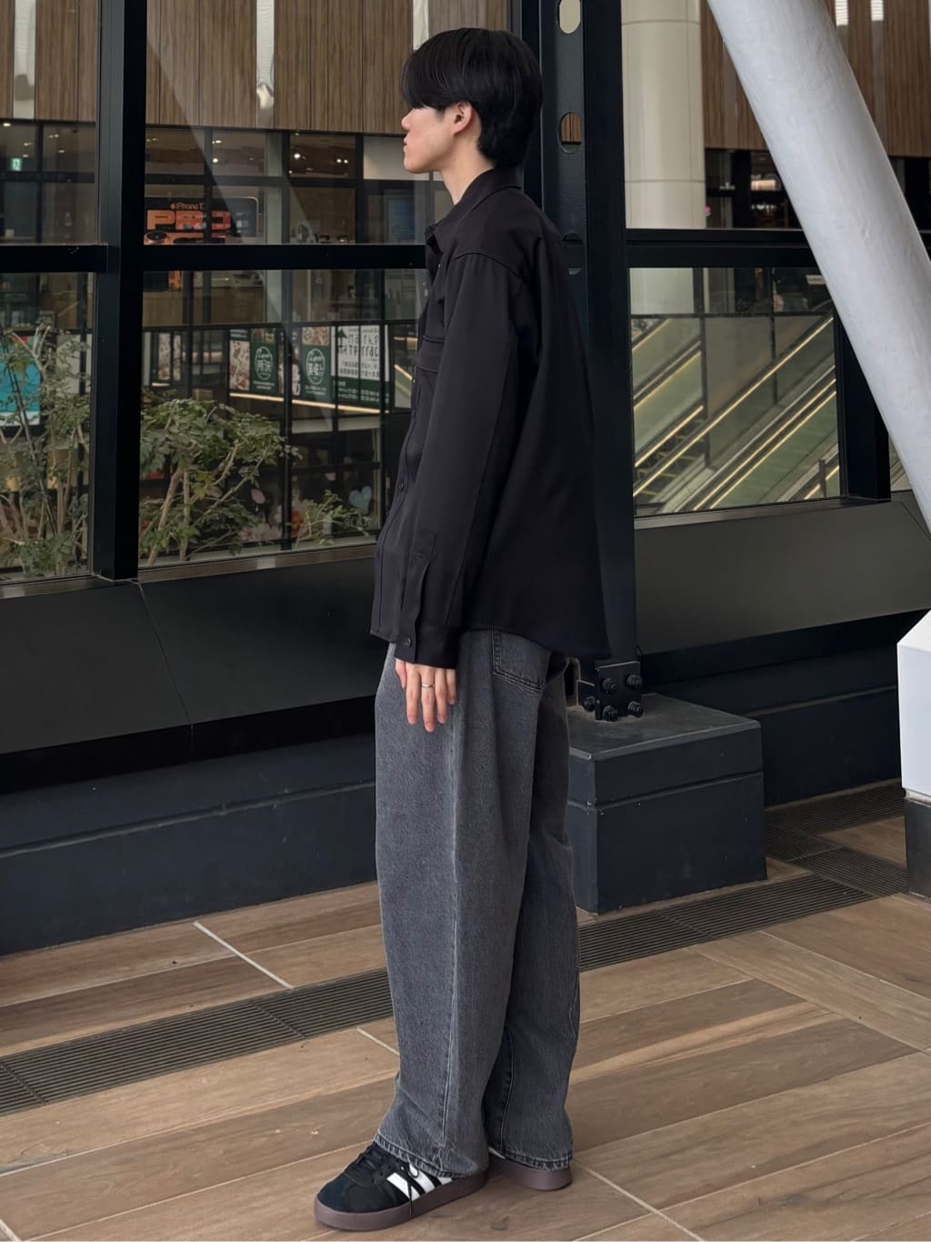 うらしーさんの「THE SHOP TK｜FLEX LINE  カバーオール　ストレッチ/防シワ/マシンウォッシャブル/セットアップ可」を使ったコーディネート