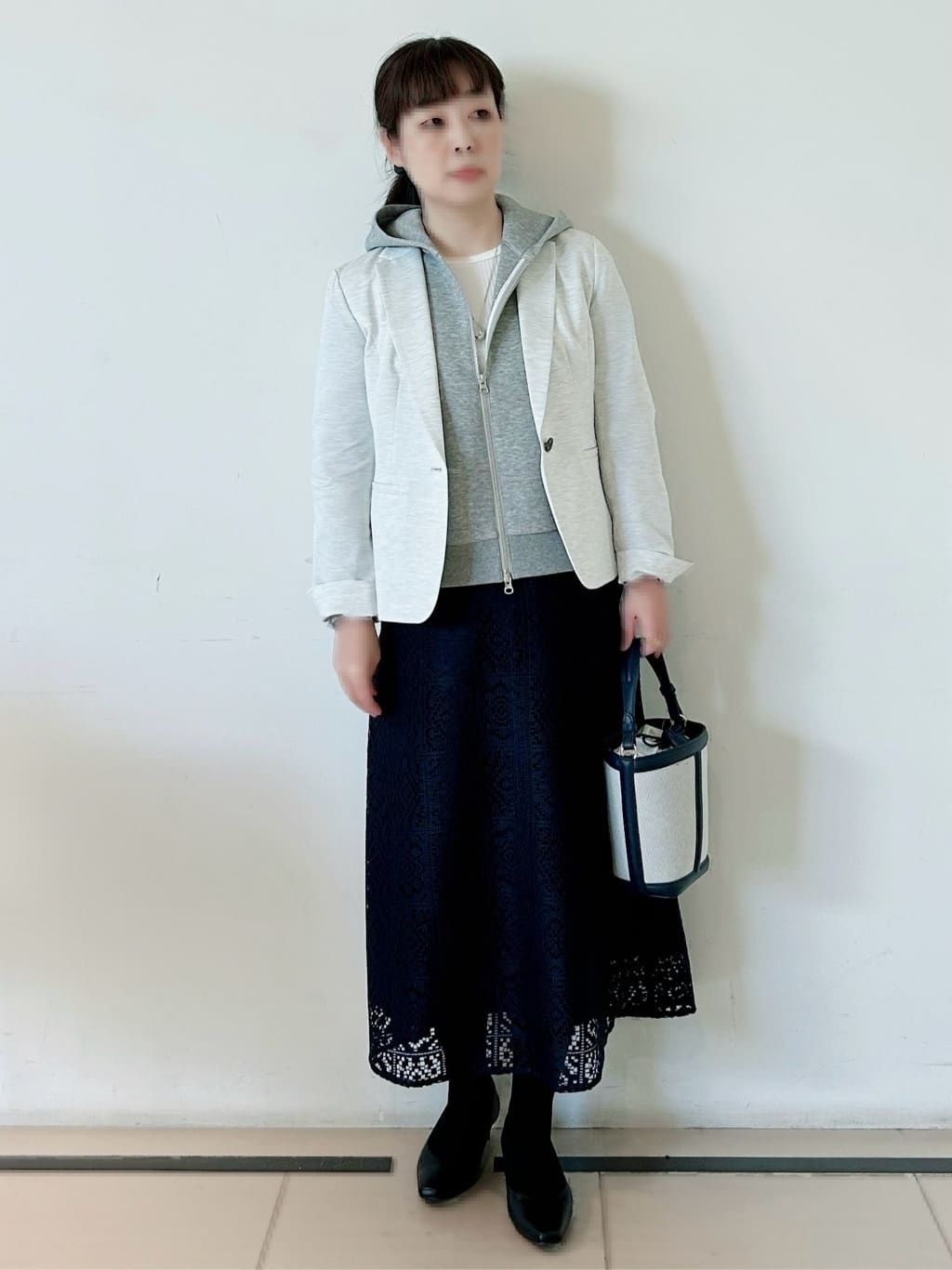 ひーさんの「Reflect｜【SS-4Lサイズ／UVカット／接触冷感】匠ジャケット／ベーシックテーラード」を使ったコーディネート