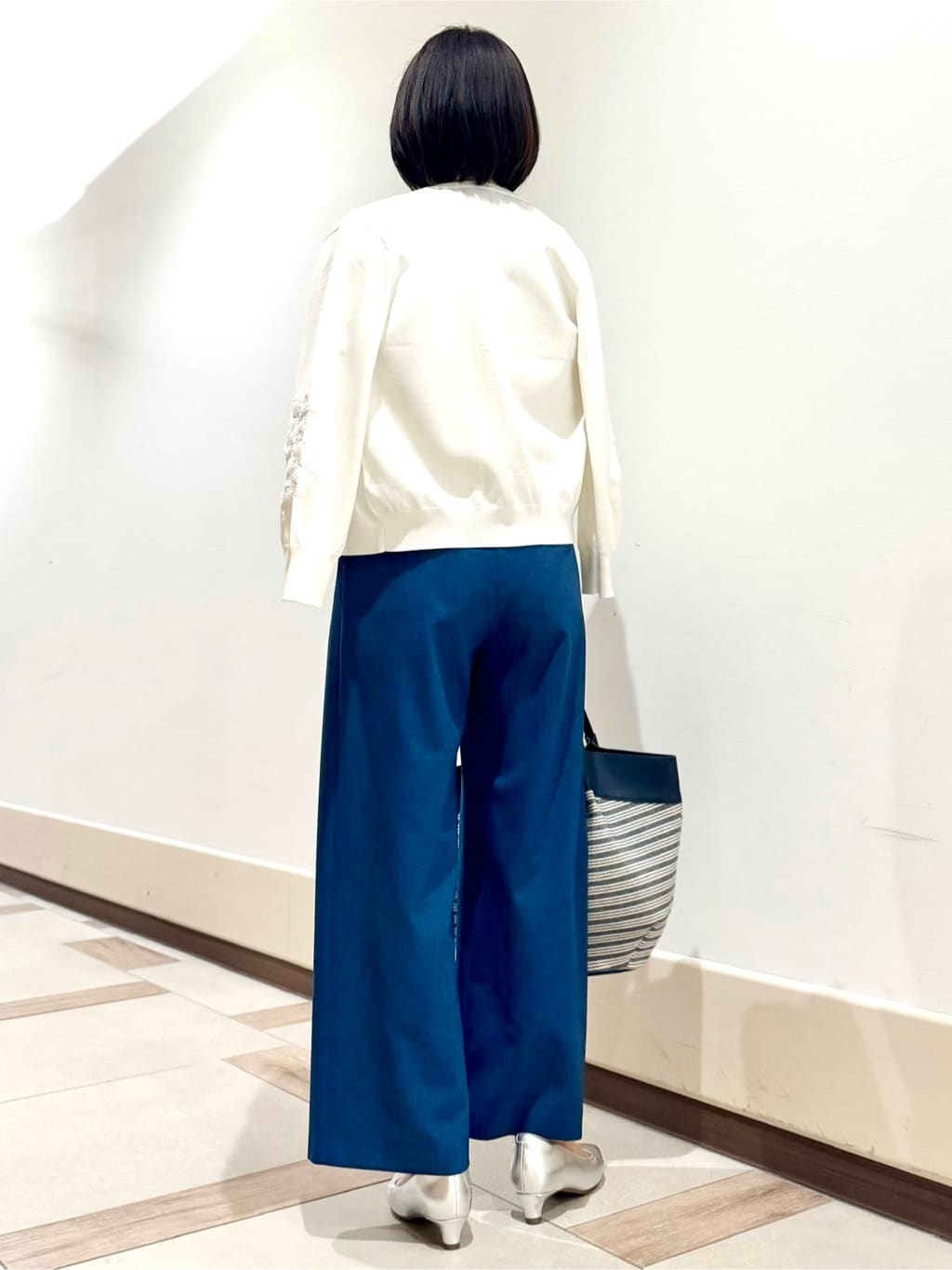 kaeさんの「Reflect｜レースデザインスリーブカーディガン」を使ったコーディネート