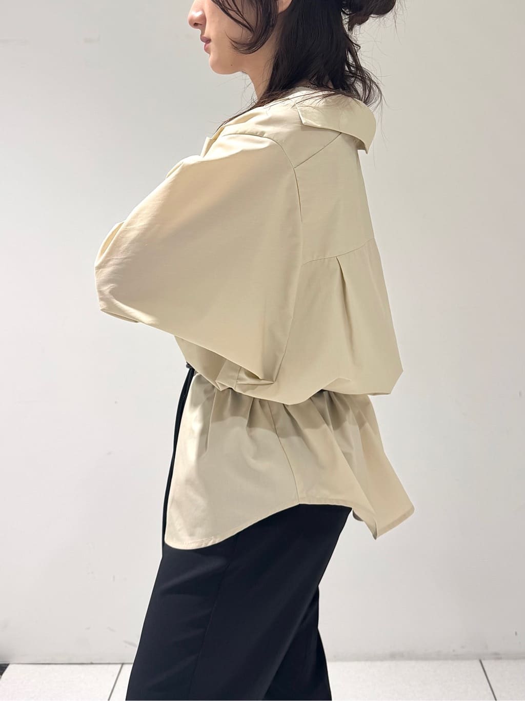 そんさんの「INDIVI｜Timeless｜ビッグポケットフォルムシャツ【接触冷感】」を使ったコーディネート