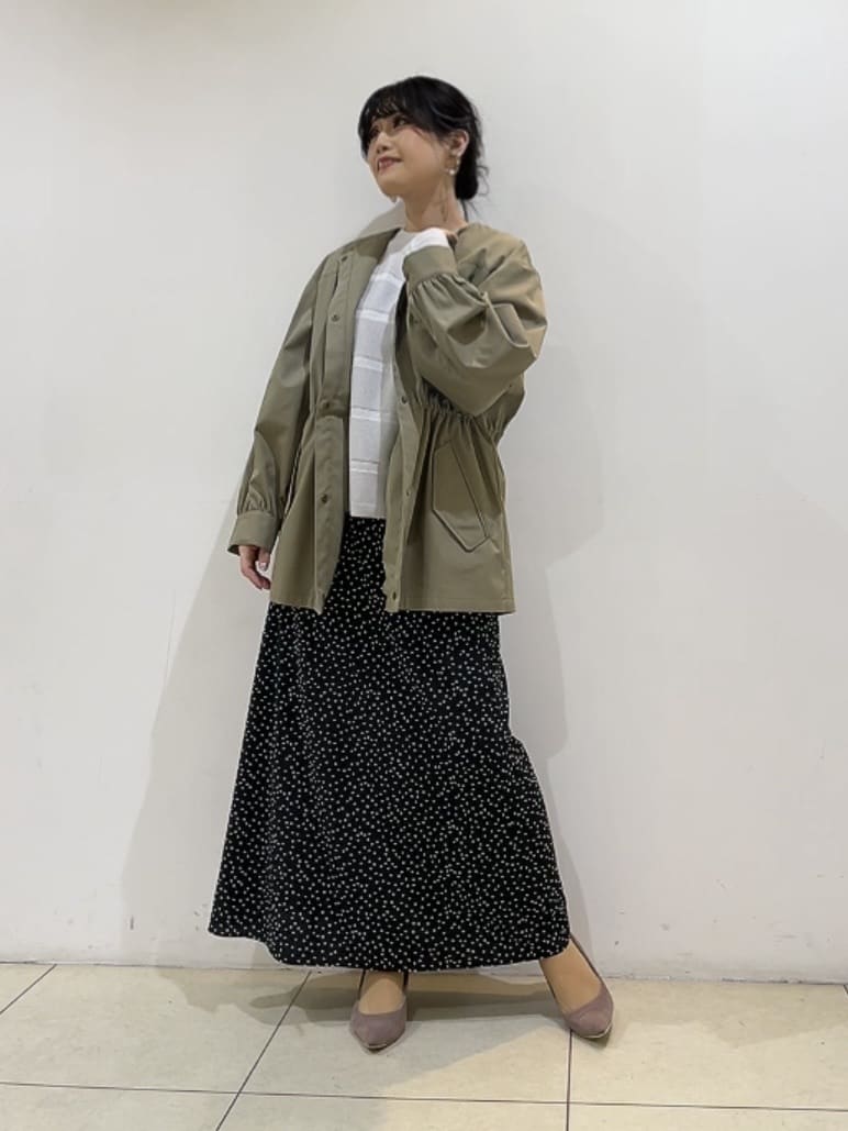 watanabeさんの「UNTITLED｜◆【はっ水】ライトコットンミリタリーコート」を使ったコーディネート