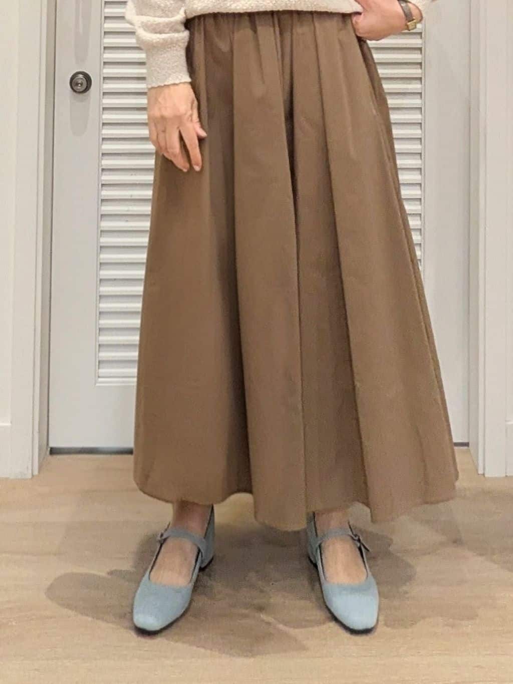 enさんの「Dessin｜【洗える】ローゲージコットンニット」を使ったコーディネート