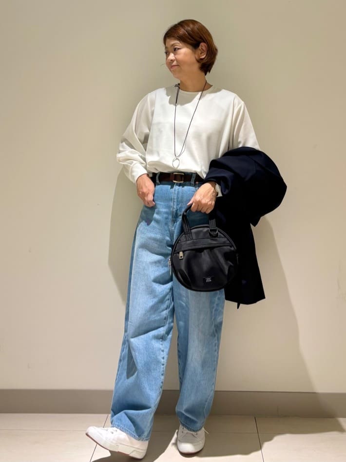 Haruさんの「Dessin｜ダブルジャケット」を使ったコーディネート