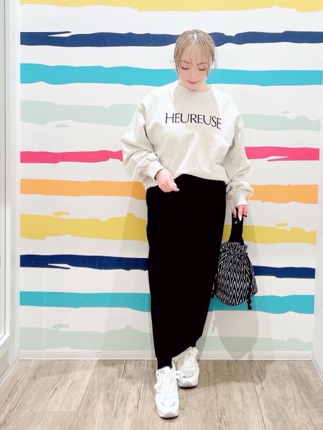 Peeさんの「SHOO･LA･RUE｜【インド製】ジャカード巾着バッグ」を使ったコーディネート